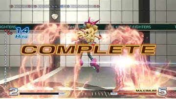 KOF XIV - Sylvie Combo Challenges with input data