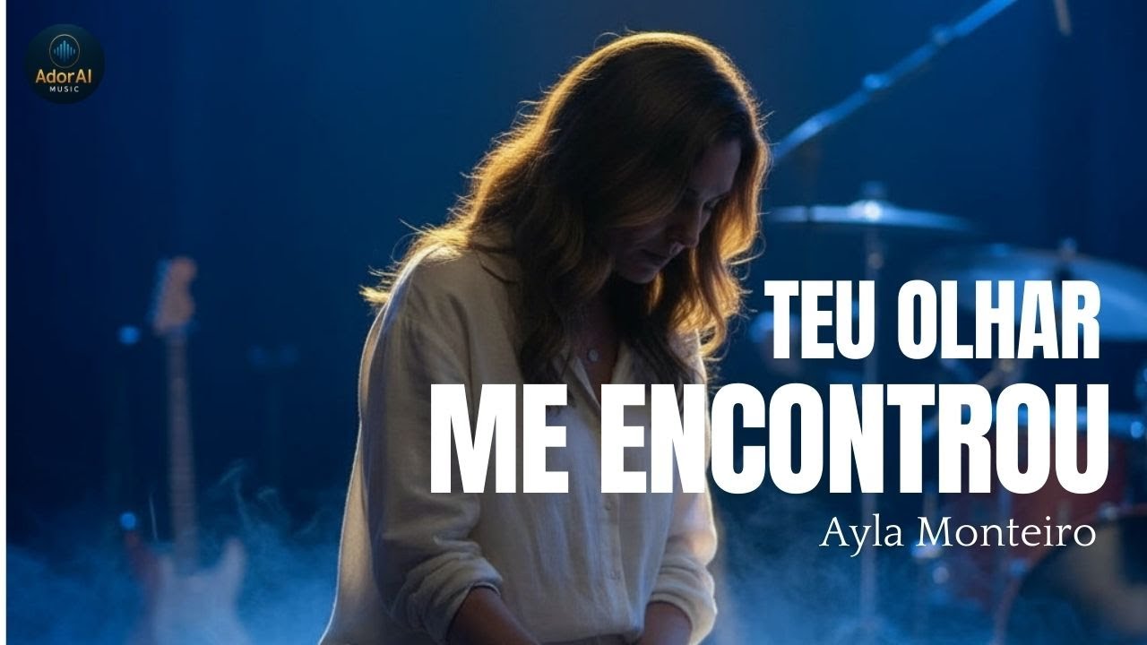 TEU OLHAR ME ENCONTROU — Ayla Monteiro  Louvor Gospel Profundo   AdorAi Music