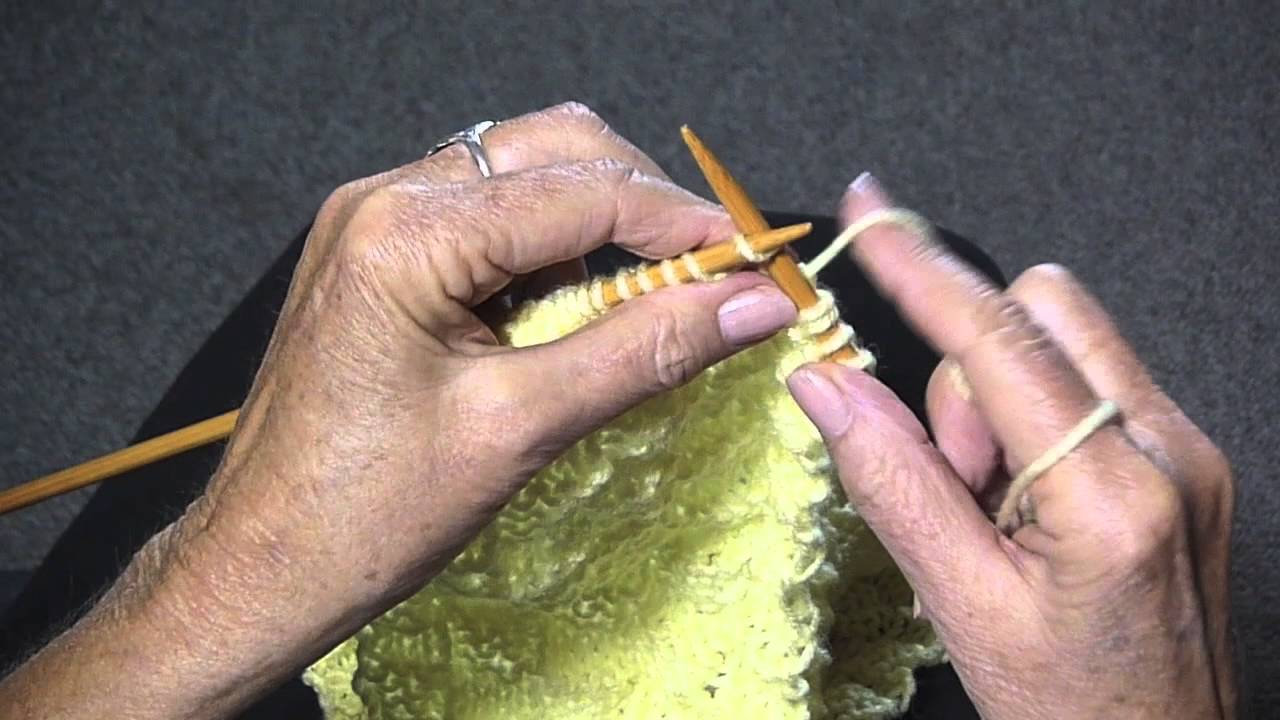 KNIT A BASKET WEAVE SCARF YouTube