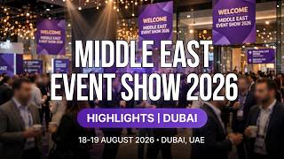 Middle East Event Show 2026 Dubai 🇦🇪 | What’s Inside Dubai’s Event Industry?