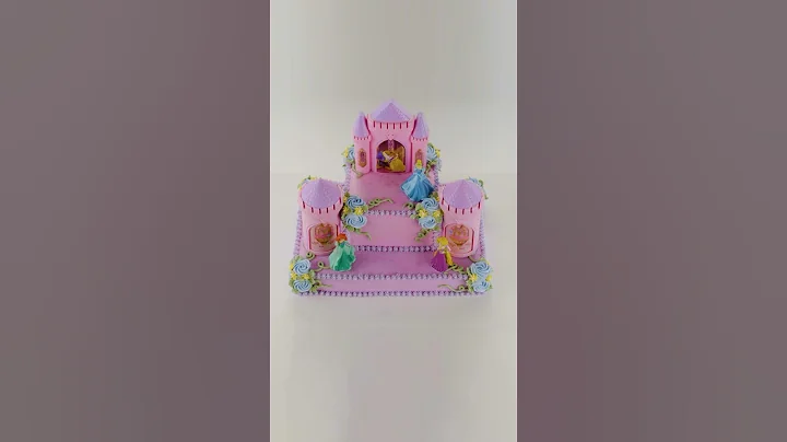 How to Decorate A Princess Birthday Cake ✨👸