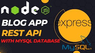 Nodejs Blog App REST API with MySql Database | Coding Digital