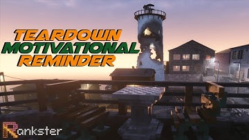 Teardown Mission 13: "Motivational Reminder" - Hollowrock Island map!