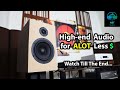 Building a DIY speaker kit that Competes with High-end speakers ! #DIYAudiophile #Budgetaudiophile