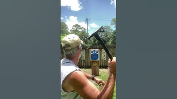 SOG Fasthawk Tomahawk throwing at targets on board