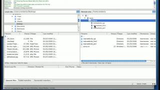 Using Filezilla FTP program to update a Website
