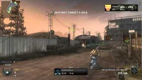 Black Ops - Ballistic Knife Across Map On Drive-In (S&D)