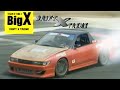 Ebisu Circuit BIG X (RETRO VHS) extreme drift stunt show