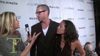 Green T Talks "Sh** New Age Girls Say" with Mikki Willis and others at the launch of PlayItFWD