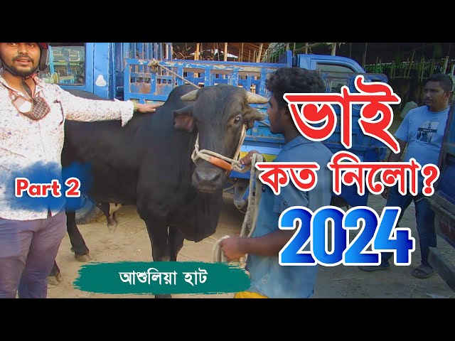 Bhai Koto Nilo 2024  Ashulia Gorur Haat  Quarbani Cow Price 2024  Cattle Market Update  Part 02 class=