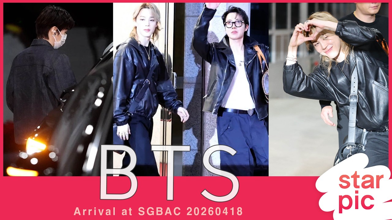 BTS 슈가-제이홉-지민 '저희 먼저 왔어요!' [STARPIC] BTS Arrival at