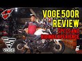 VOGE 500R | SPECIFICATIONS AND RIDING EXPERIENCE | ZERO ONE MOTO