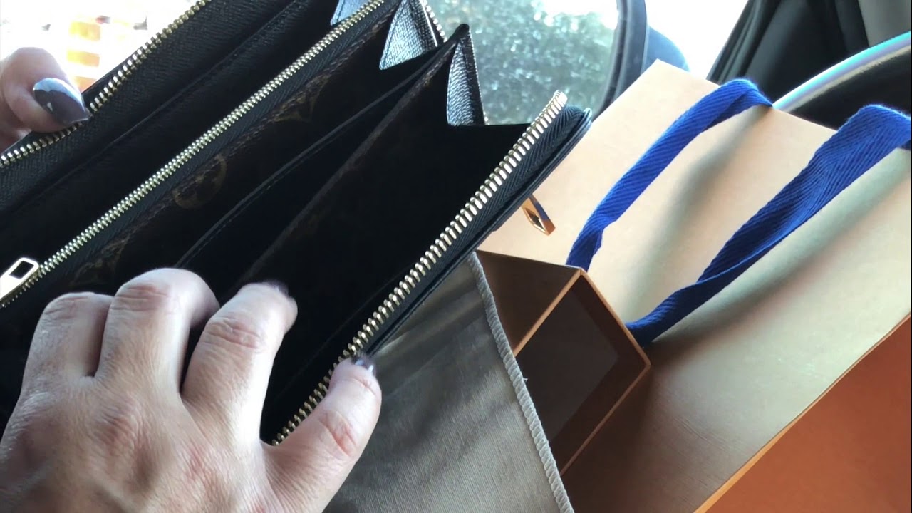 Louis Vuitton Retiro Zippy Wallet Short Unboxing - YouTube