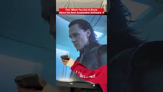 Loki’s Face When He Learns About Pabbly Connect 🤯🤣 #automation #avengers #loki
