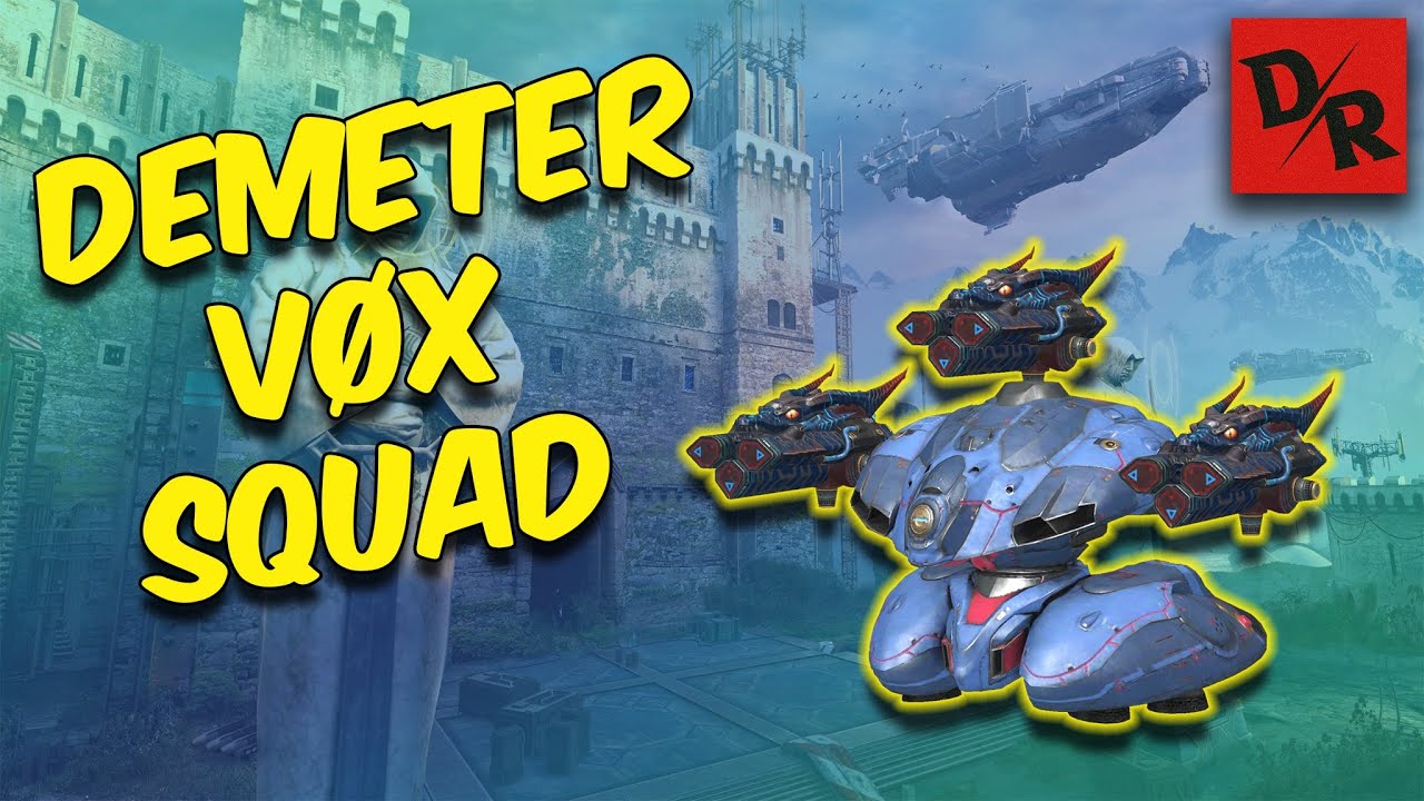 War Robots - Demeter VØX Squad - Death Row WR - Champion League - WR Gameplay