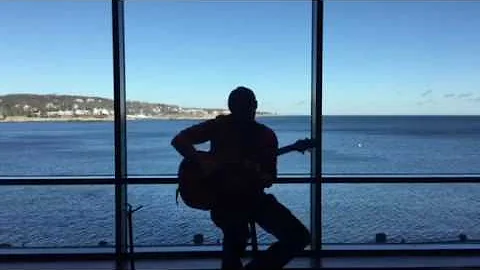 Dave Hanlon Unplugged sound check at Shalin Lou Ce...