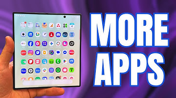 How To Get More Apps On Galaxy Z Fold 7 Home and Apps Screen in Samsung One UI 8