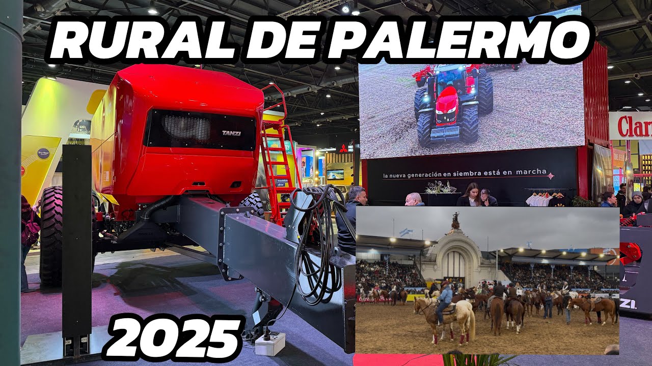 Un DIA en la RURAL de PALERMO 2025, el CAMPO en el MEDIO de la CIUDAD ...