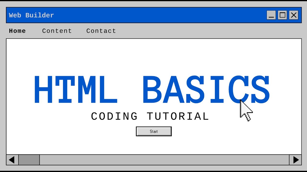 HTML Basics Coding Tutorial - YouTube