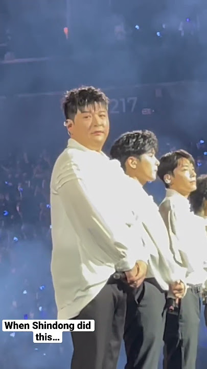 We went wild when he did it! Lol #superjunior #shindong #suju #ss9inmanila