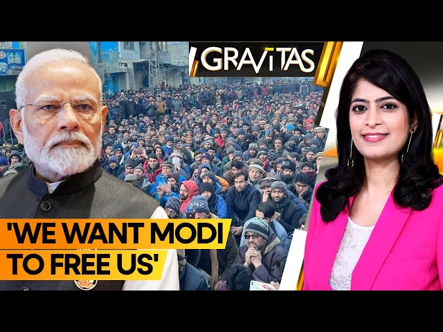 PoK Liberation: Residents urge India's PM Modi to liberate Pakistan Occupied Kashmir | Gravitas class=