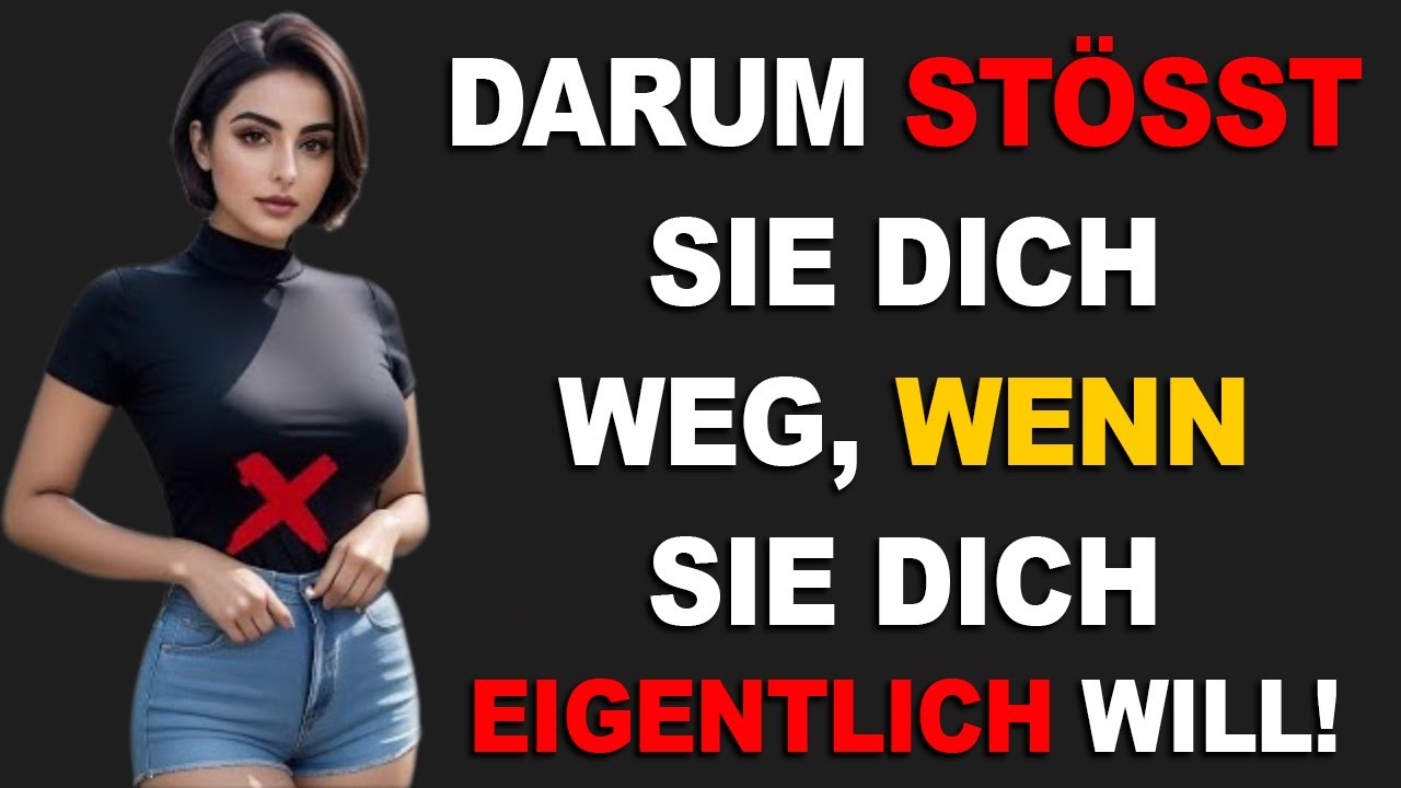 Darum stößt dich eine Frau weg, wenn sie dich am meisten will! | Frauenpsychologie