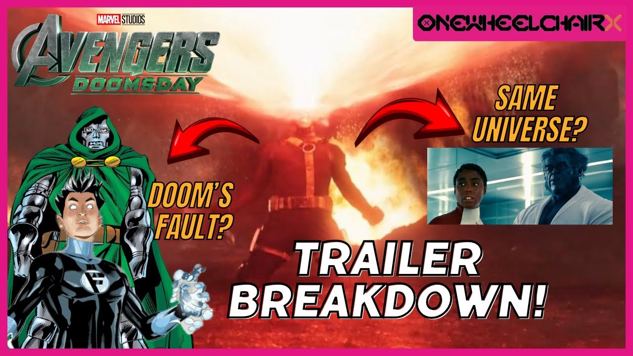 Avengers Doomsday X-Men Trailer Breakdown & Theories!