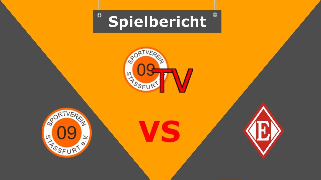 Spielbericht SV 09 Stassfurt - FC Einheit Wernigerode
