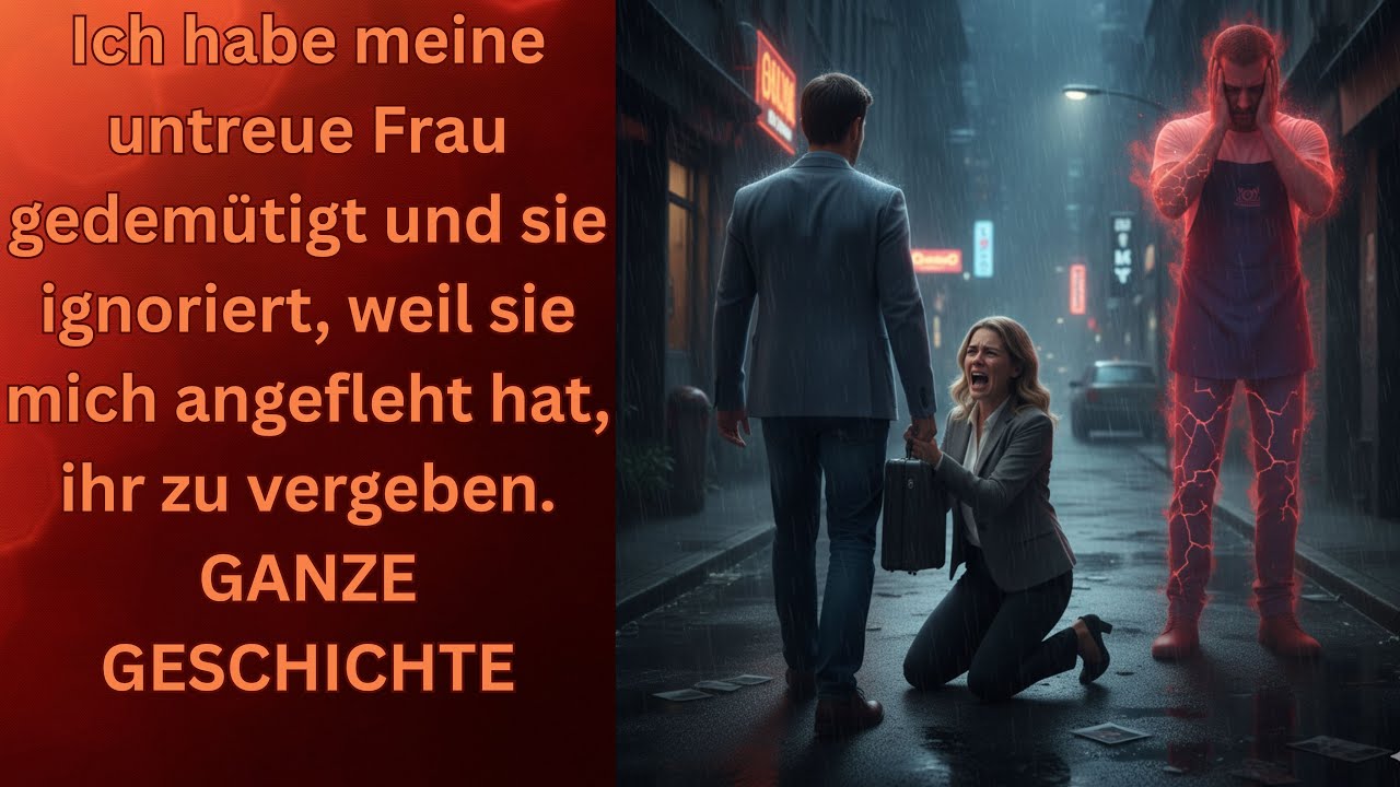 Ich demütigte meine untreue Frau & verschwand, als sie um Vergebung bettelte