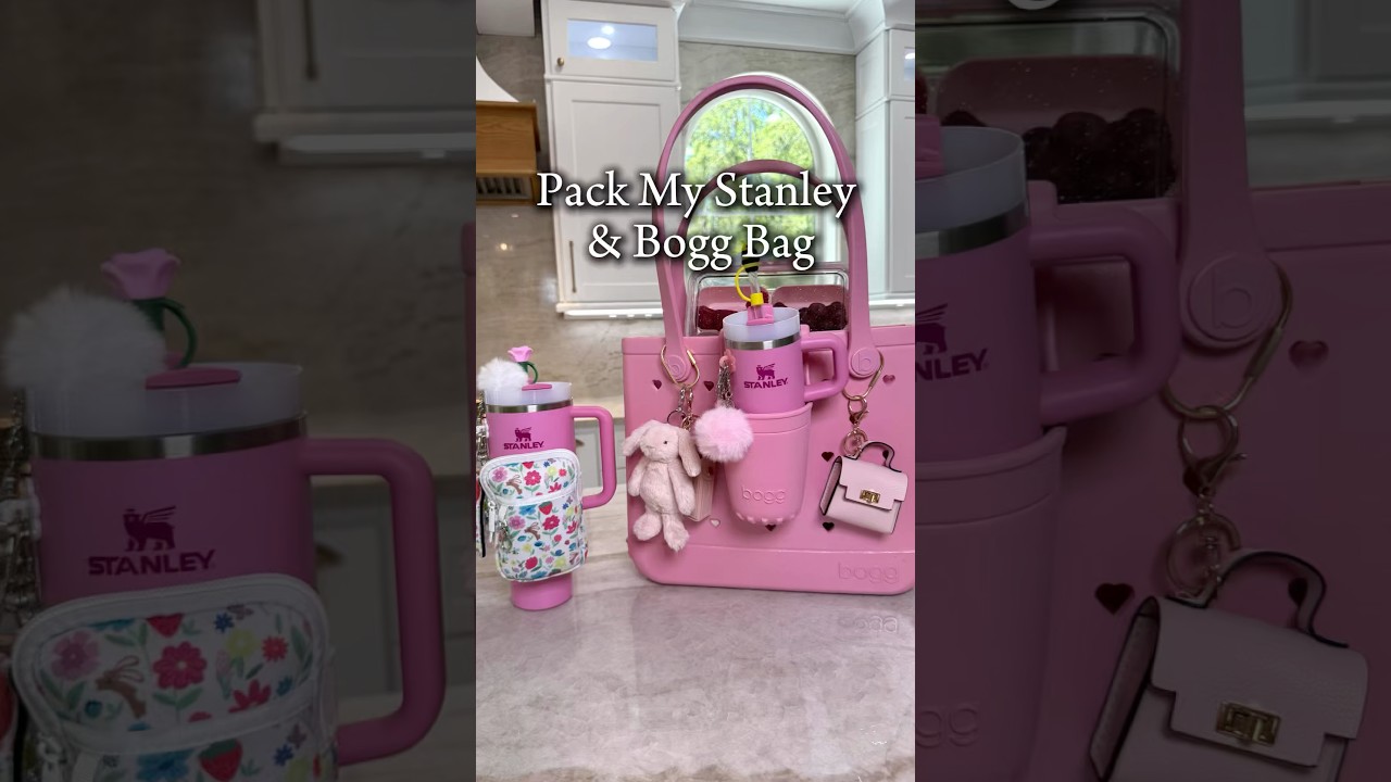 Mommy-daughter Stanleys for the perfect day 💕 