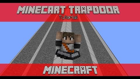 Minecraft - Minecart Trapdoor!