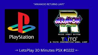 Arkanoid Returns (JAP) (Playstation / Gameplay #0222) - YouTube
