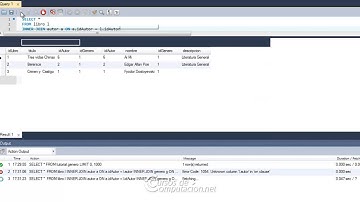 Creando vistas en MySQL Workbench