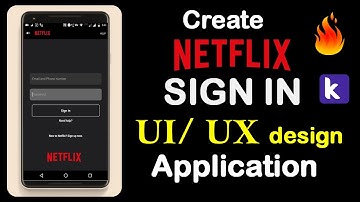 How to Create Login system Like Netflix Application kodular,appybuilder.(2020)