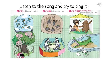 Unit 4 Animals Lesson 4 A Funny Zoo 21 22