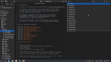 GNOME 3.34 - Builder: Animated Inline Search Entry (libDazzle)