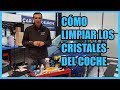 Cómo limpiar los cristales del coche