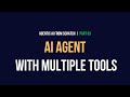 AI Agent with Multiple Tools | Agentic AI from Scratch - Part 03