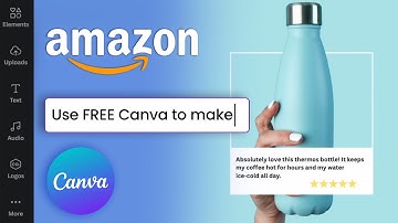 Amazon product review image in a few clicks! Easy Canva tutorial for beginners!