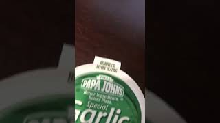 Garlic Dipping Sauce #papajohns