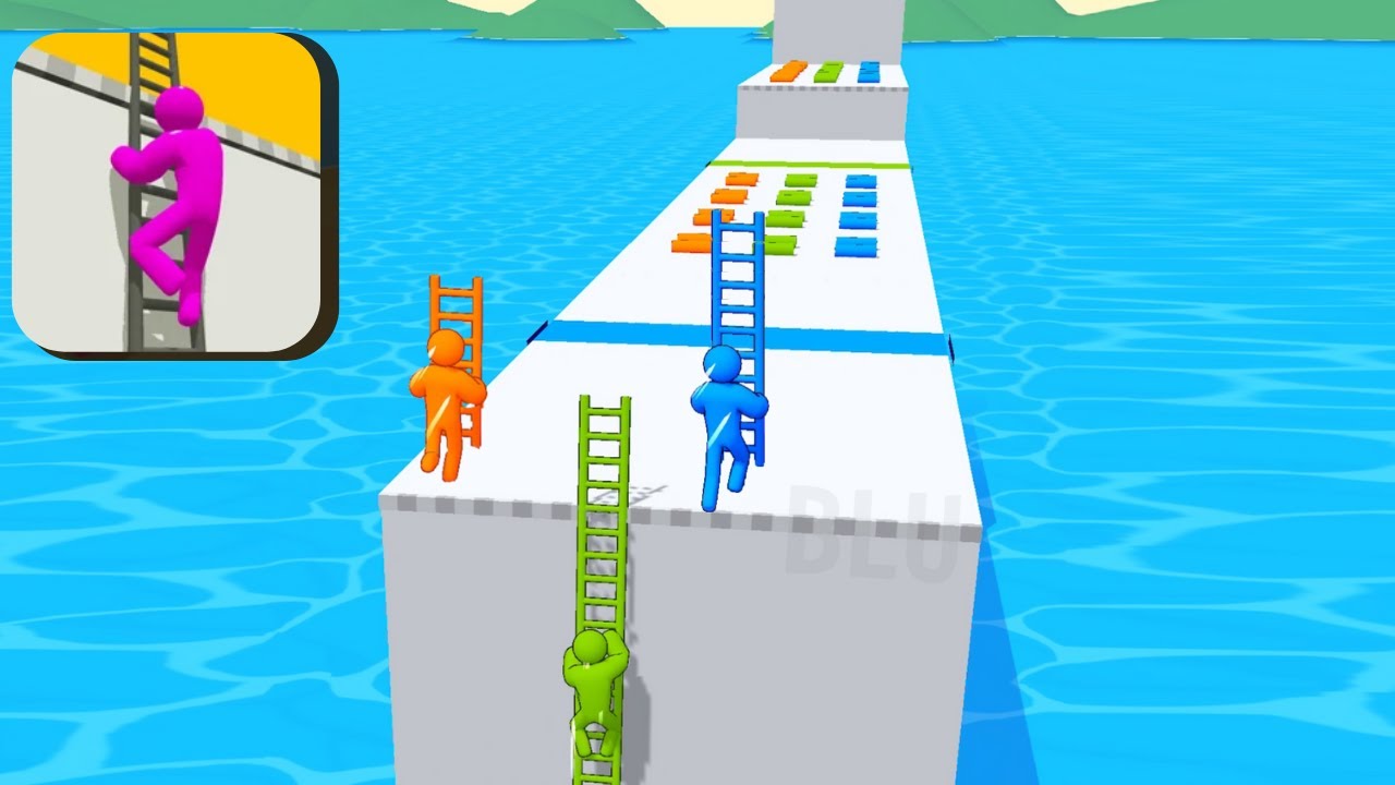 ✅LADDER MASTER ALL LEVELS GAMEPLAY ANDROID,IOS (LEVELS 3-4)