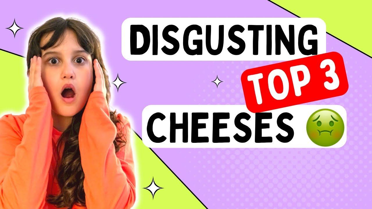 Top 3 Disgusting Cheeses 🤢 The Weirdest Cheeses of the World You May