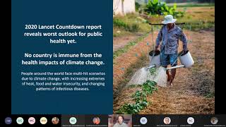 Dr Marina Romanello - Outlining the key findings of the Lancet 2020 report
