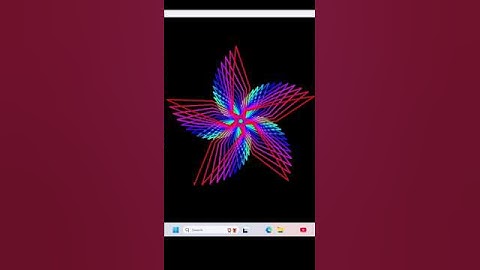 Create cool design using python now! #coding #viralshort #python #programming