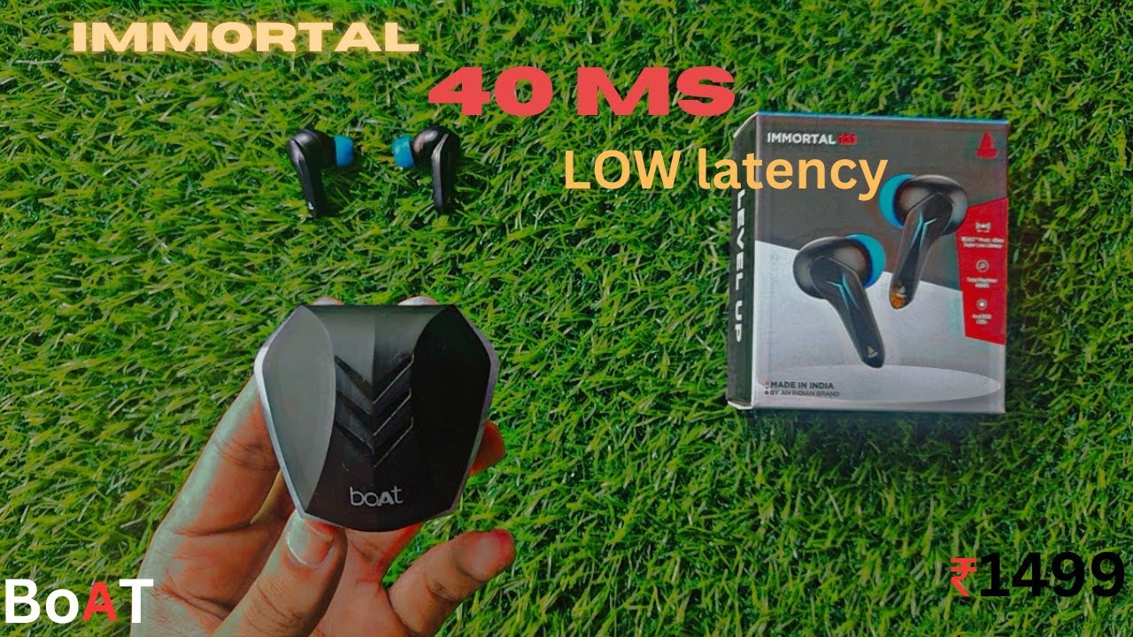 Unboxing the Ultimate Gaming Power 🔥 Boat Immortal 121Gaming earbuds ₹1500 ⚡⚡