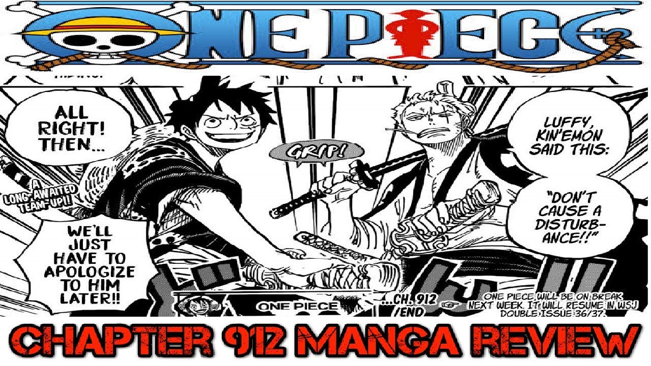 One Piece Chapter 912 Manga Review Luffy And Zoro Reunited Youtube