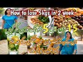 Weight loss tips for housewives💫How I lost 5 kgs weight in a week after C-section💫 Motivation💫