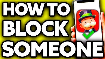 How To Block Someone on Monopoly GO (EASY!)