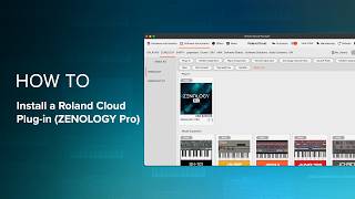 How To Install a Roland Cloud Plug-in How To Install a Roland Cloud Plug-in