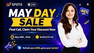 🎙️ Welcome to SPOTO's May Day Sale LIVE! 🔥